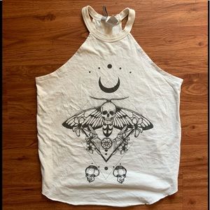 NWOT Macabre Death Moth Lunar Tank